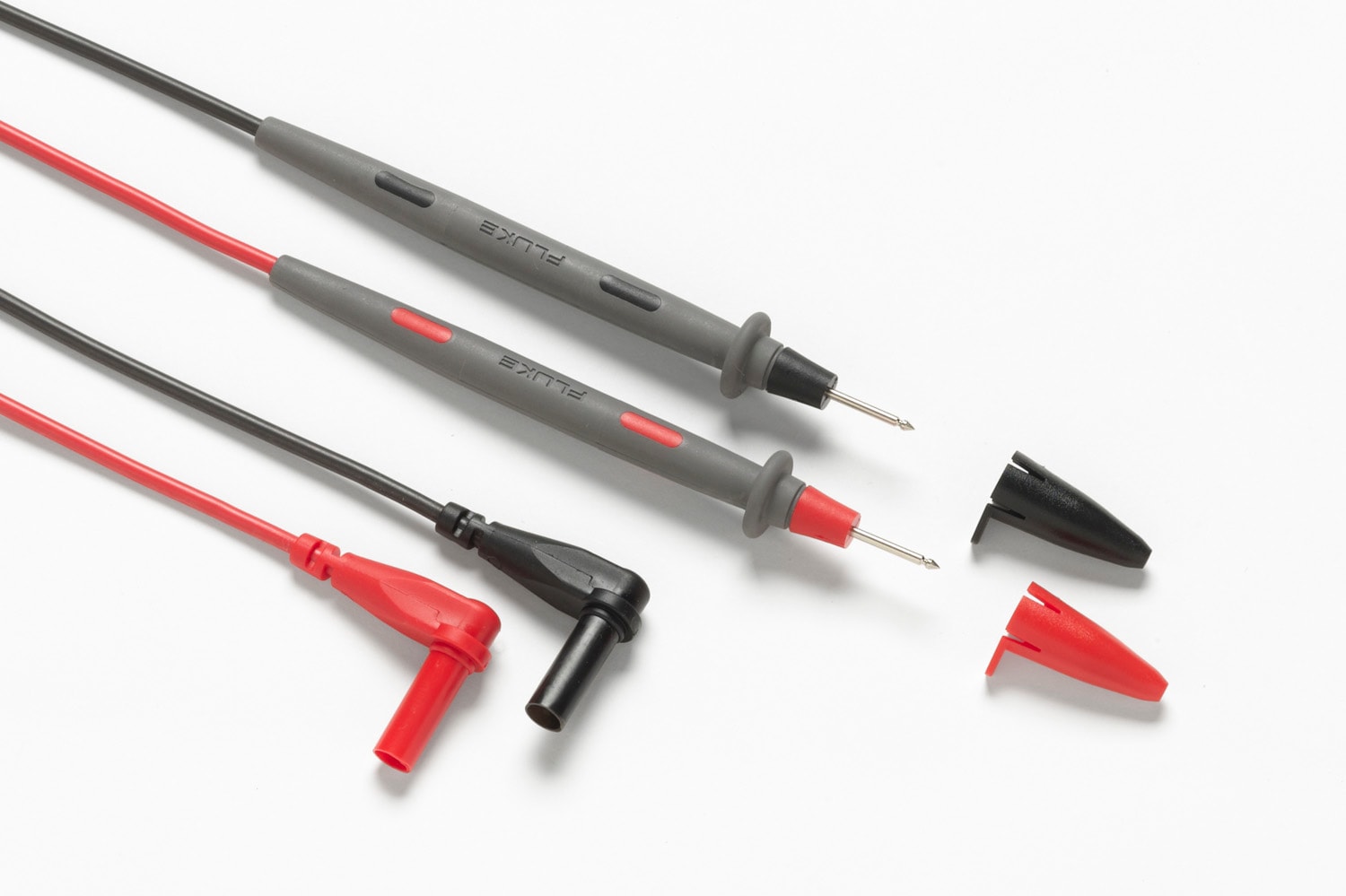 FLUKE - Fluke TL71-1 Coppia di puntali 2mm, banana 90° R+N 3971207