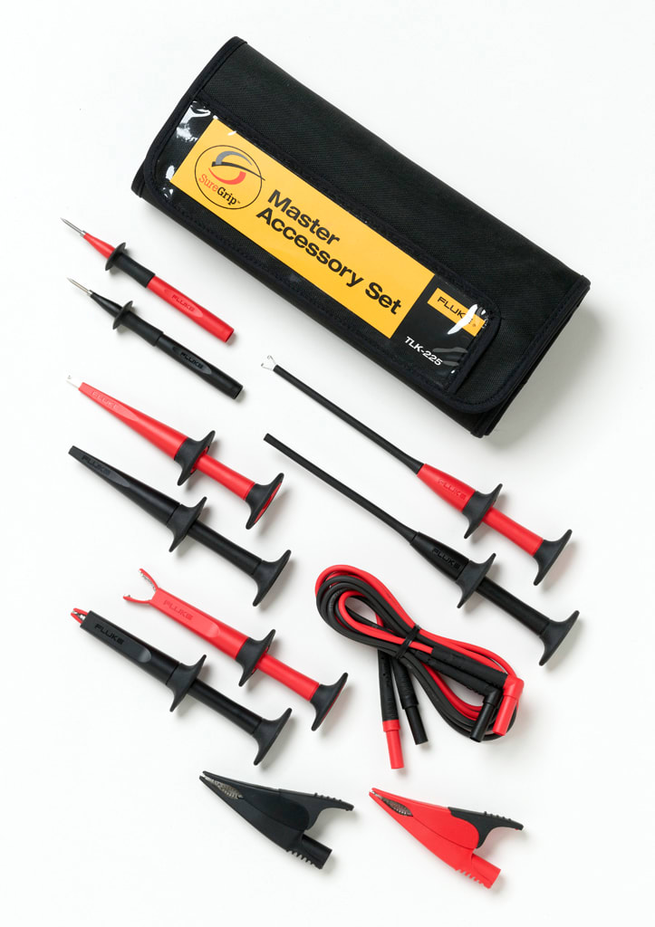 FLUKE - Fluke TLK225-1 Set composto da: AC220, AC280, AC283, AC285, TP238, TL224 e custodia 3971234