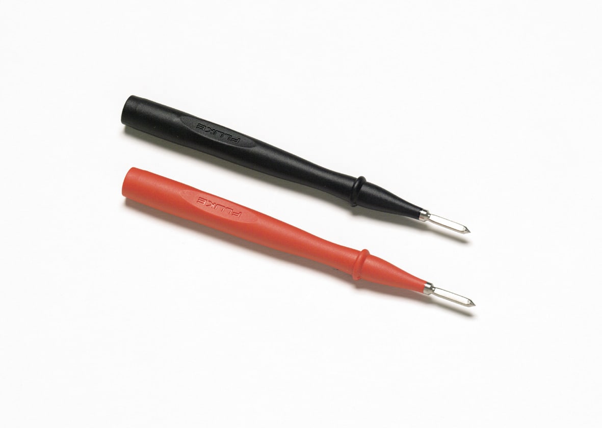 FLUKE - Fluke TP1-1 Coppia di puntali a punta piatta R+N, no cavo