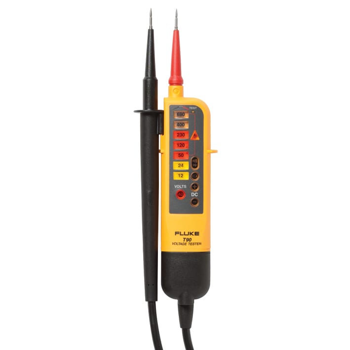 FLUKE - Fluke T90 Tester a due poli per continuità, tensione, indicatore LED