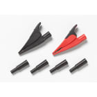FLUKE - Fluke AC285-FTP Pinze a coccodrillo SureGrip™ R+N, con adattatori per sonde con fusibile
