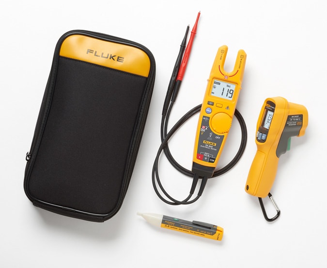 FLUKE - Fluke T6-600/62MAX+/1ACE Kit composto da Fluke T6-600, Fluke 62MAX+, Fluke 1AC e Fluke C60 4910524