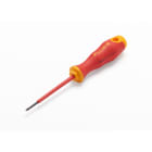 FLUKE - ISLS3 Cacciavite isolato a testa piatta, 3/32x3 pollici, 2,5 mm x 75 mm, 1.000 V 5067271