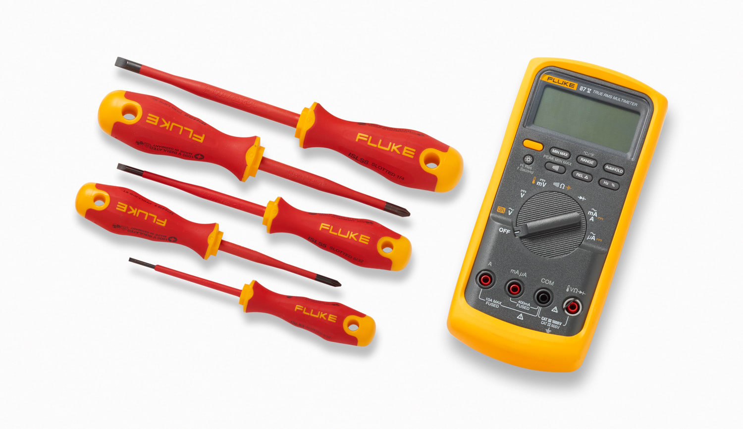 FLUKE - IB875M Multimetro industriale Fluke 87-5 + ISLS3 + ISLS5 + IPHS2 + IPHS1 + ISLS8 5134107