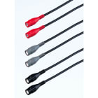 FLUKE - Fluke PM9091/001 Set di 3 cavi BNC femmina/BNC femmina, 50Ohm, L=1.5m, R+N+G