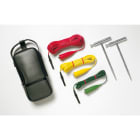 FLUKE - Fluke ES165X Kit di 2 picchetti, 3 bobine, pinze coccodrillo e borsa di trasporto (165x e 166x)
