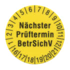 BEHA AMPROBE - 1238D Etichette di test Ø 15 mm, 250 pezzi, giallo