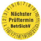 BEHA AMPROBE - 1239D Etichette di test Ø 30 mm, 250 pezzi, giallo