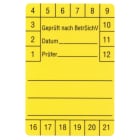 BEHA AMPROBE - 1280D Etichette di test 60x40 mm, 250 pezzi, giallo