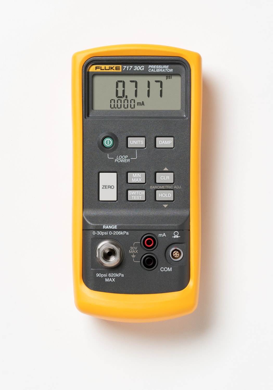 FLUKE - Fluke 717 300G Calibratore di pressione, 20bar, switch test, display su due linee