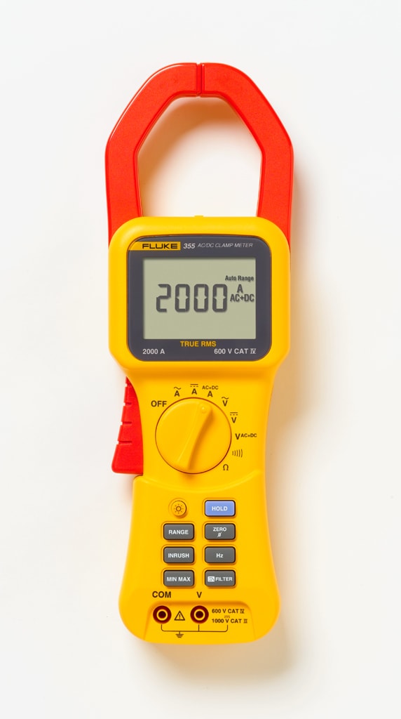 FLUKE - Fluke 355 Multimetro a pinza 2000A, 1000V AC/DC, frequenza e resistenza