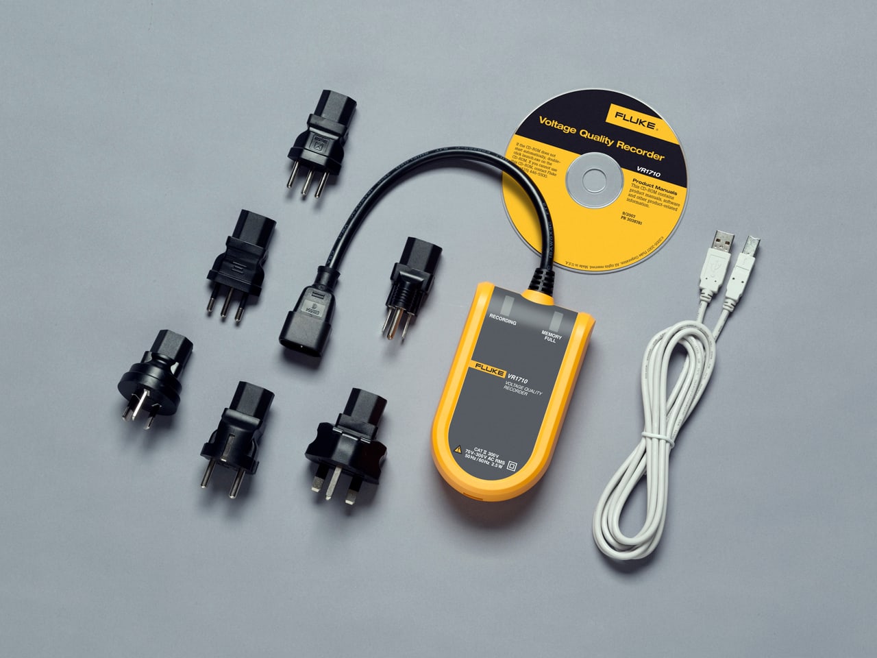 FLUKE - Fluke VR1710 Registratore della qualità della tensione (monofase)