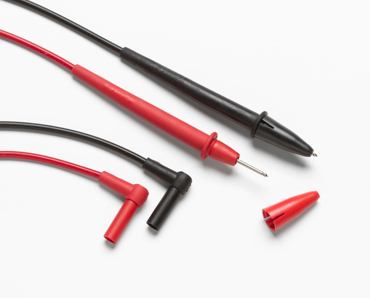 FLUKE - Fluke TL75-1 Coppia di puntali 2mm, banana 90° R+N