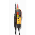 FLUKE - Fluke T110 Tester a due poli per continuità, tensione, rotazione fasi, torcia, indicatore LED