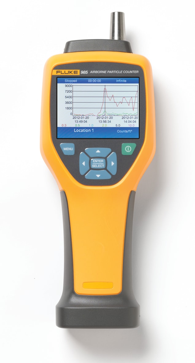 FLUKE - Fluke 985 Contatore di particelle 0.3..10um, datalogger, USB, Ethernet