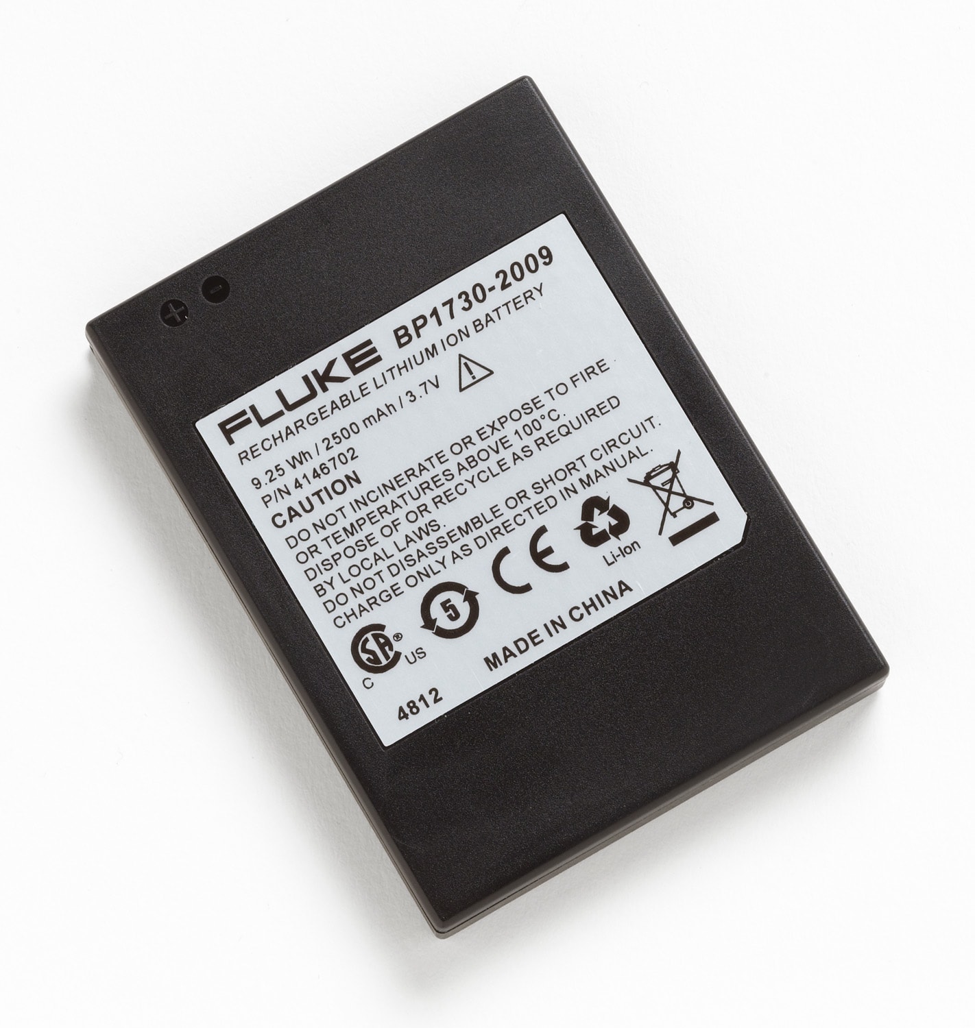 FLUKE - Fluke BP1730-BATTERY Pacco batterie agli ioni di litio per serie Fluke 173x