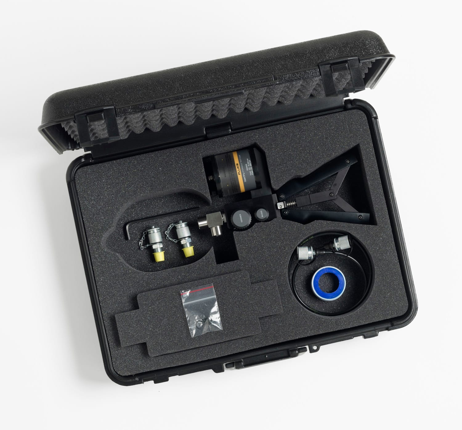 FLUKE - Fluke 700HTPK2 Kit composto da: Fluke 700PTPK-2, tubi e raccordi idraulici, valigia rigida