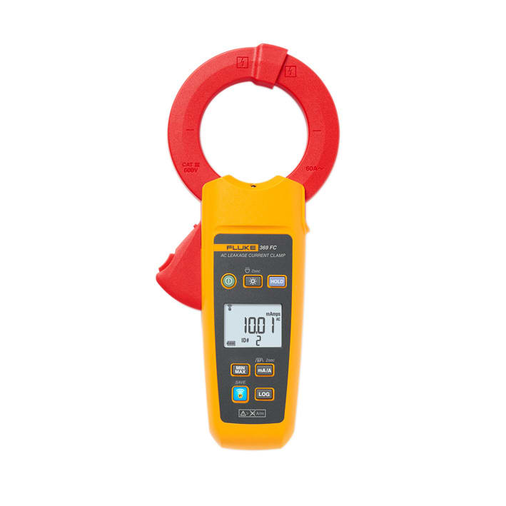 FLUKE - Fluke 369 FC Pinza per correnti di dispersione, 10uA..60A, AC, datalogger, frequenza, 61mm, Fluke Connect