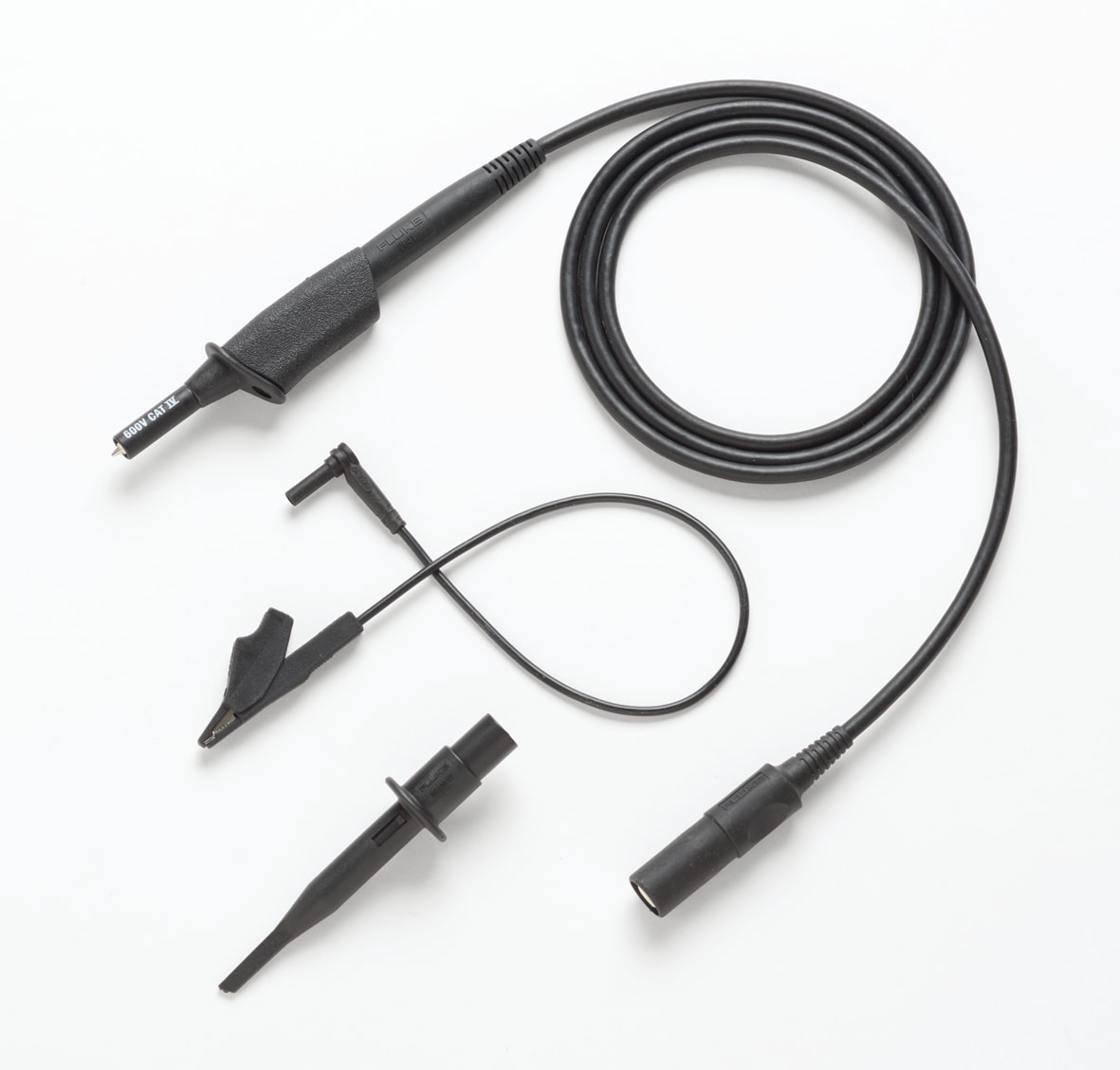 FLUKE - Fluke VPS41 Sonda di tensione per Fluke serie 120B, nera, 40 MHz, 1,2 m