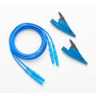 FLUKE - FLUKE-17XX-TL 2M Set puntali blu 2m, spina non impilabile e due pinzette a coccodrillo