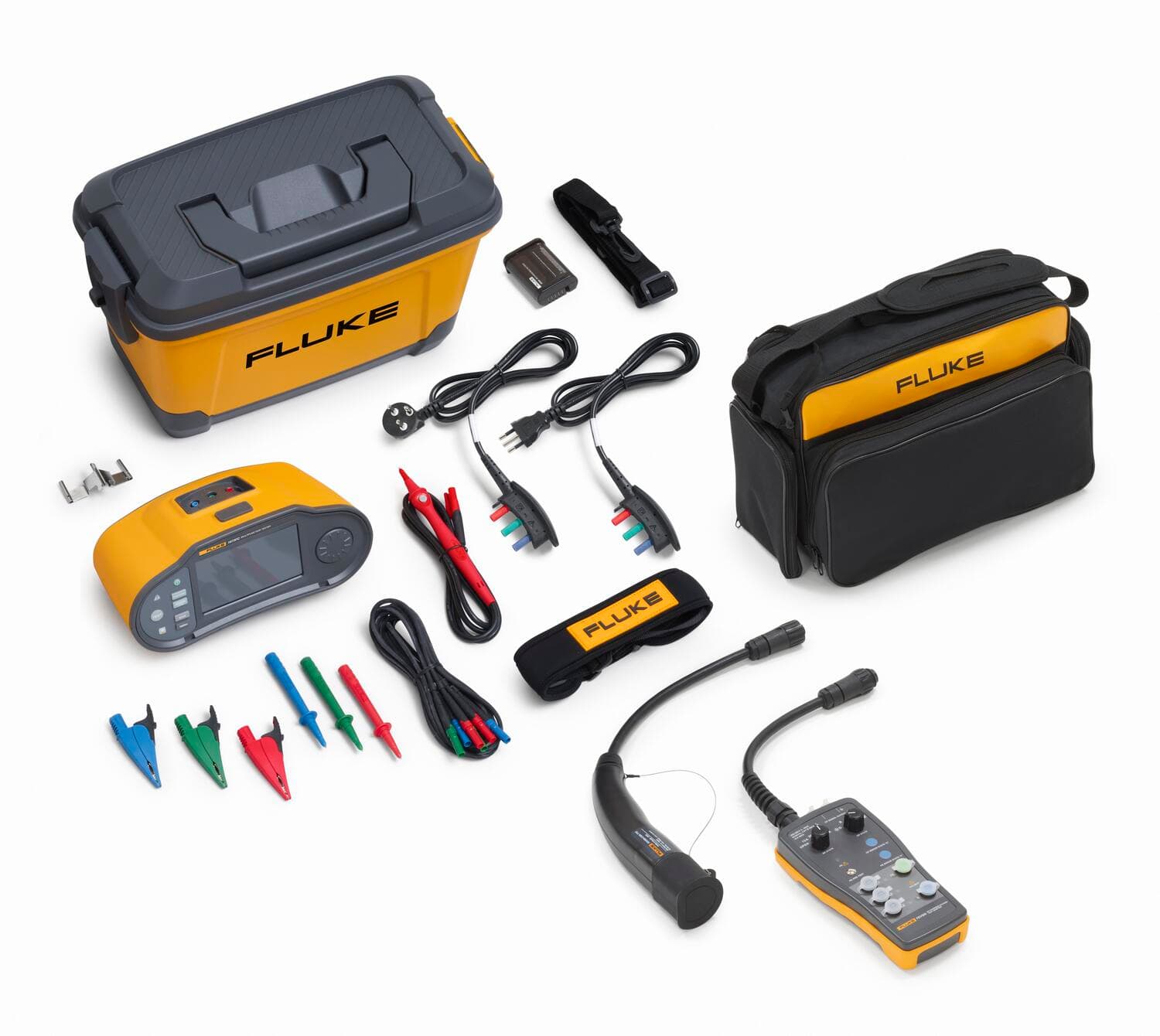 FLUKE - Tester di installazione multifunzione Fluke 1673 FC con kit adattatore per test di stazioni di ricarica EV Fluke FEV300