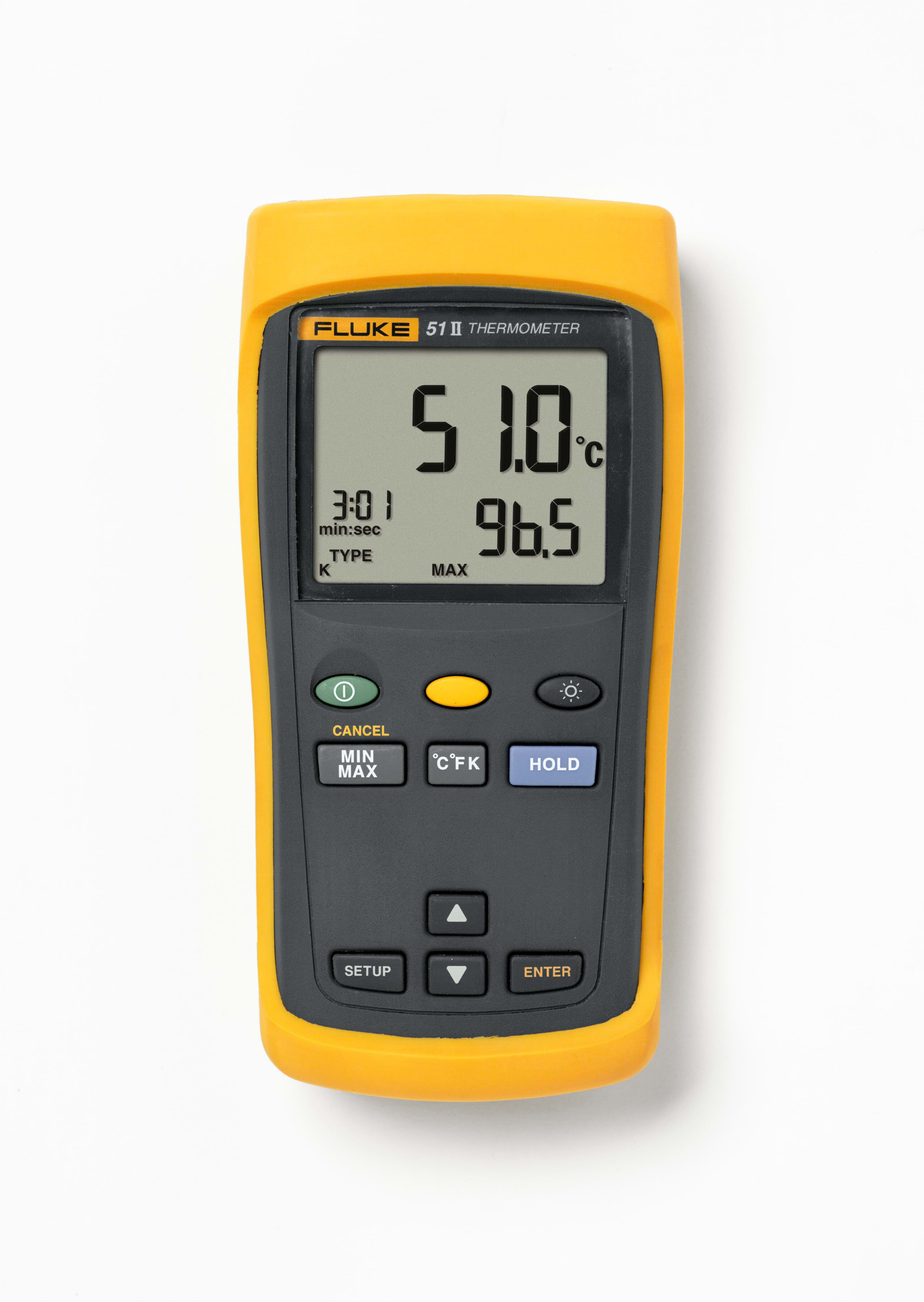 FLUKE - Termometro digitale palmare con sonda Fluke 51 II