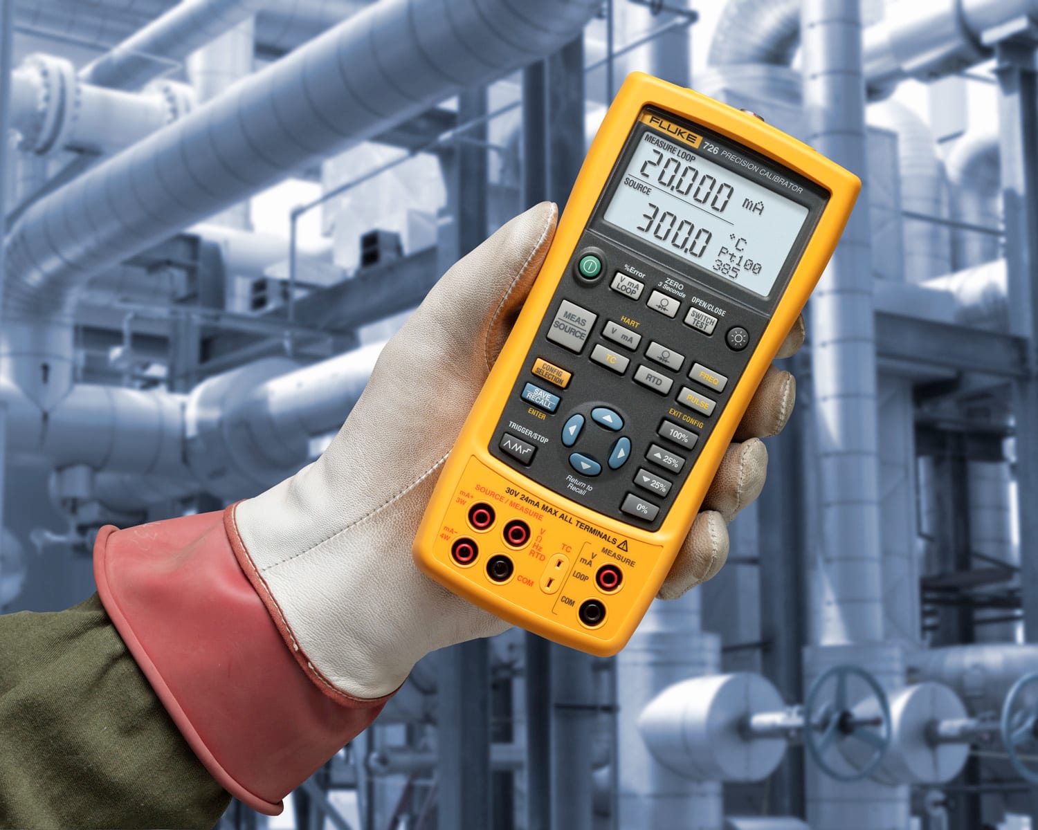 FLUKE - 726 CALIBRATORE LOOP/TEMP C/GENERATORE F 2452080