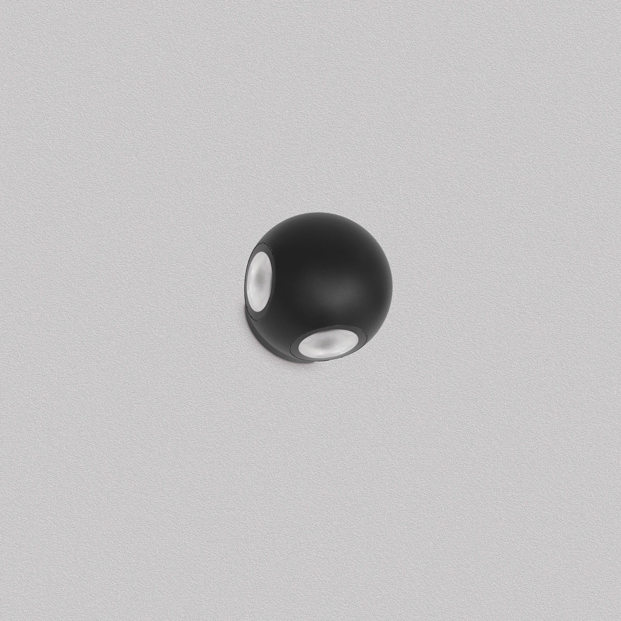 FOSNOVA - LIGHT BALL 0331 LED 3W CLD CCT NERO