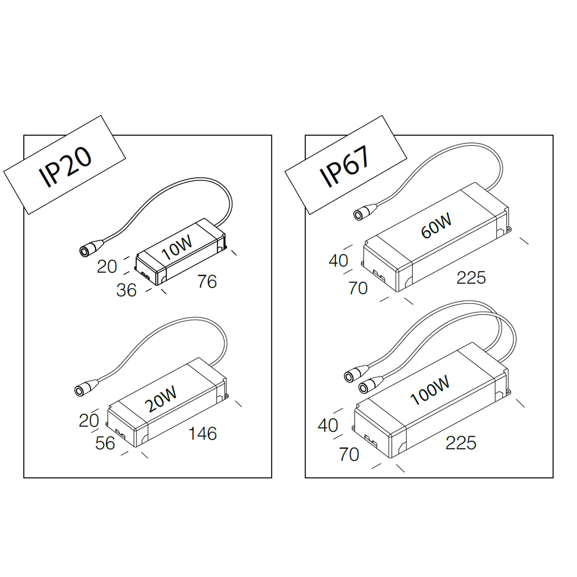 FOSNOVA - DRIVER MICROLISET 1-2 907 10W 24V CLD