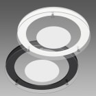 FOSNOVA - ANELLO T+VETRO TECHNO B 232 0930 BIANCO