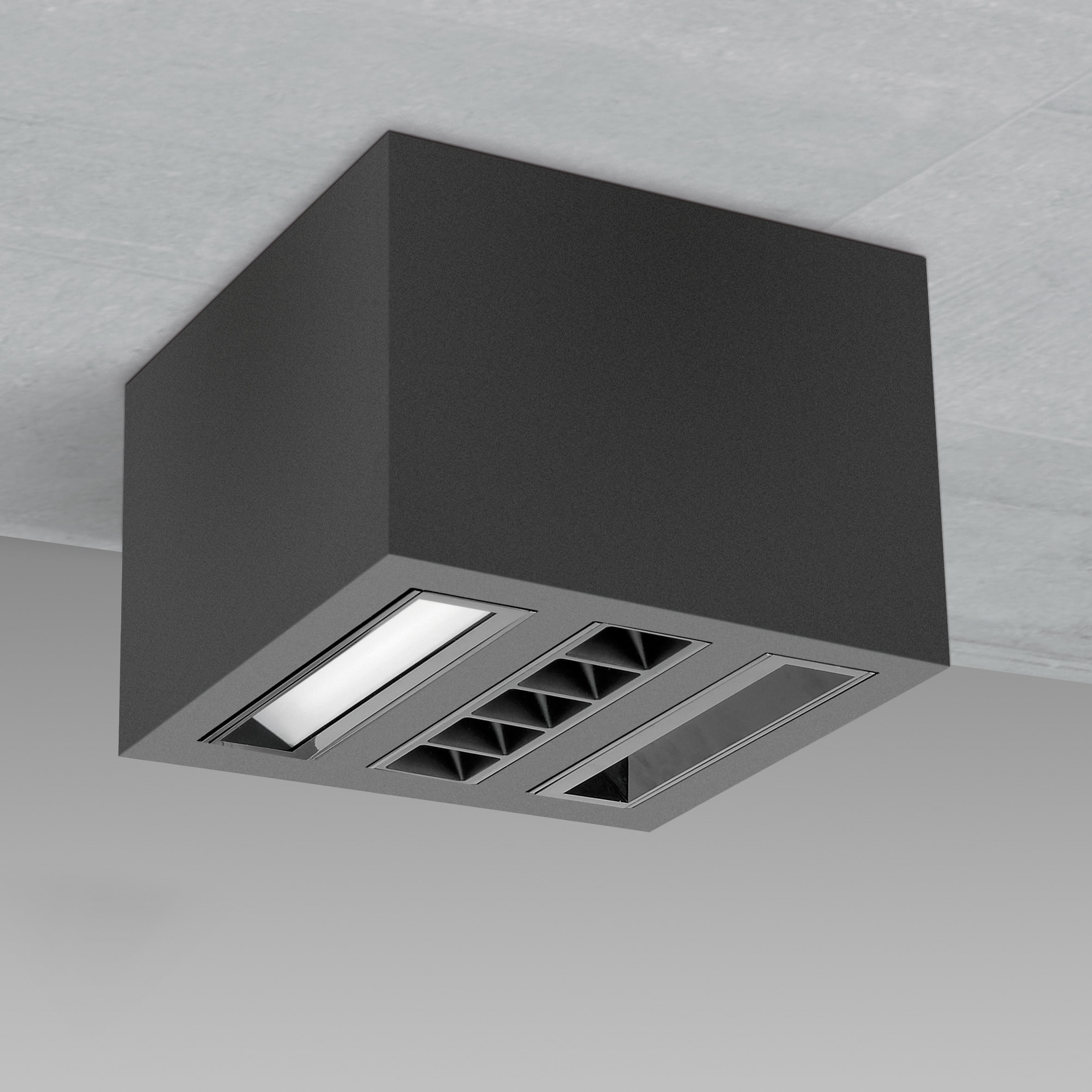 FOSNOVA - SPOT MW 5201 LED 36W 3K CLD NERO
