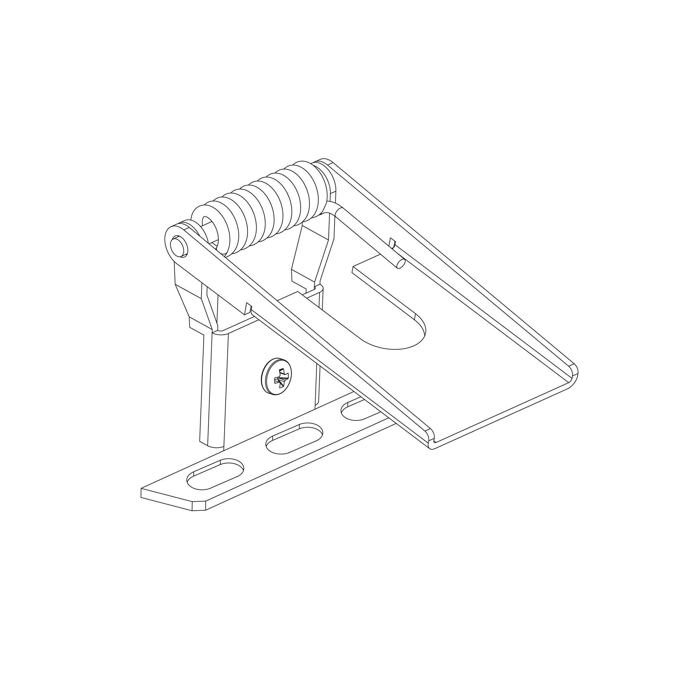 FOSNOVA - MOLLE KIT PANNELLO Q 1491 ACCIAIO