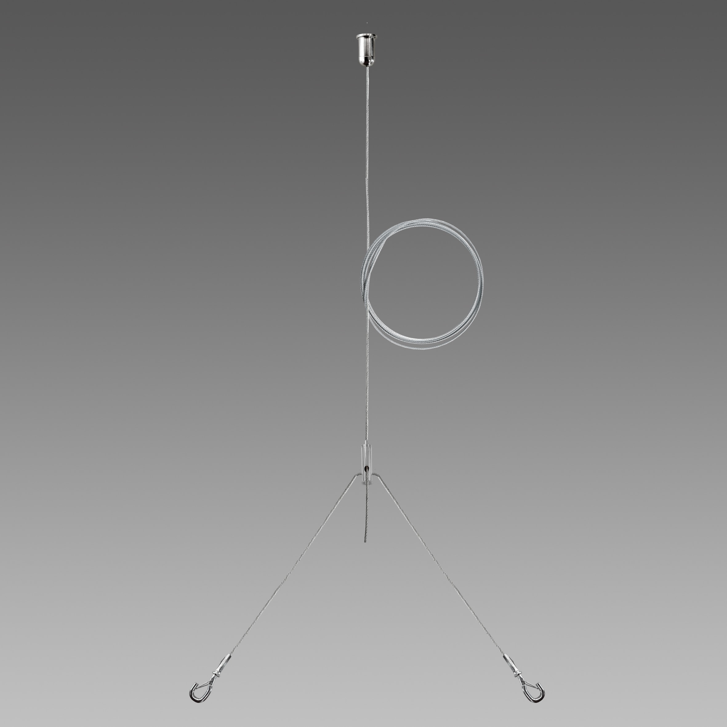 FOSNOVA - KIT SOSPENSIONE CAVO Y 3411 ACCIAIO