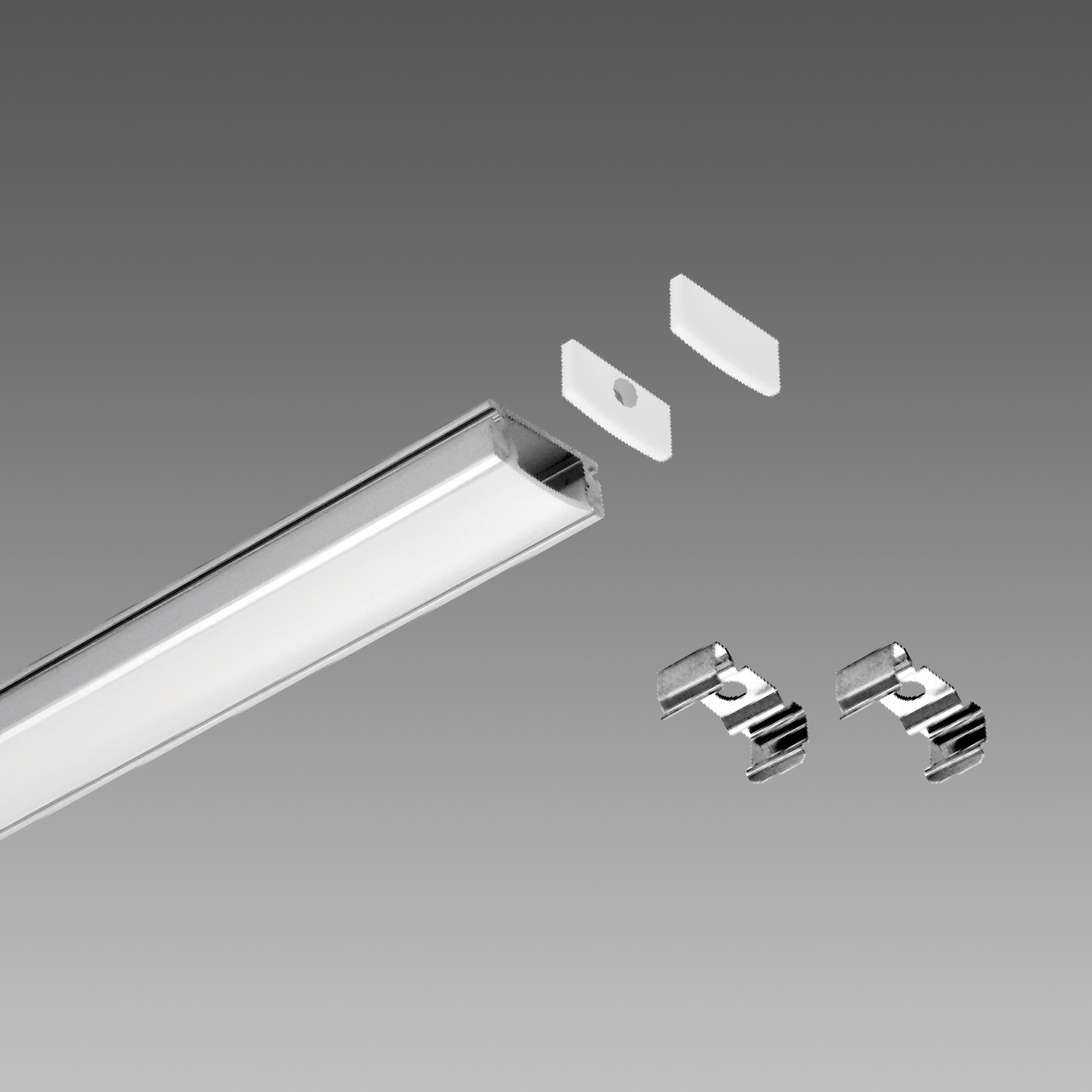 FOSNOVA - PROFILO C 0122 SOFFITTO OPALE 2201221200