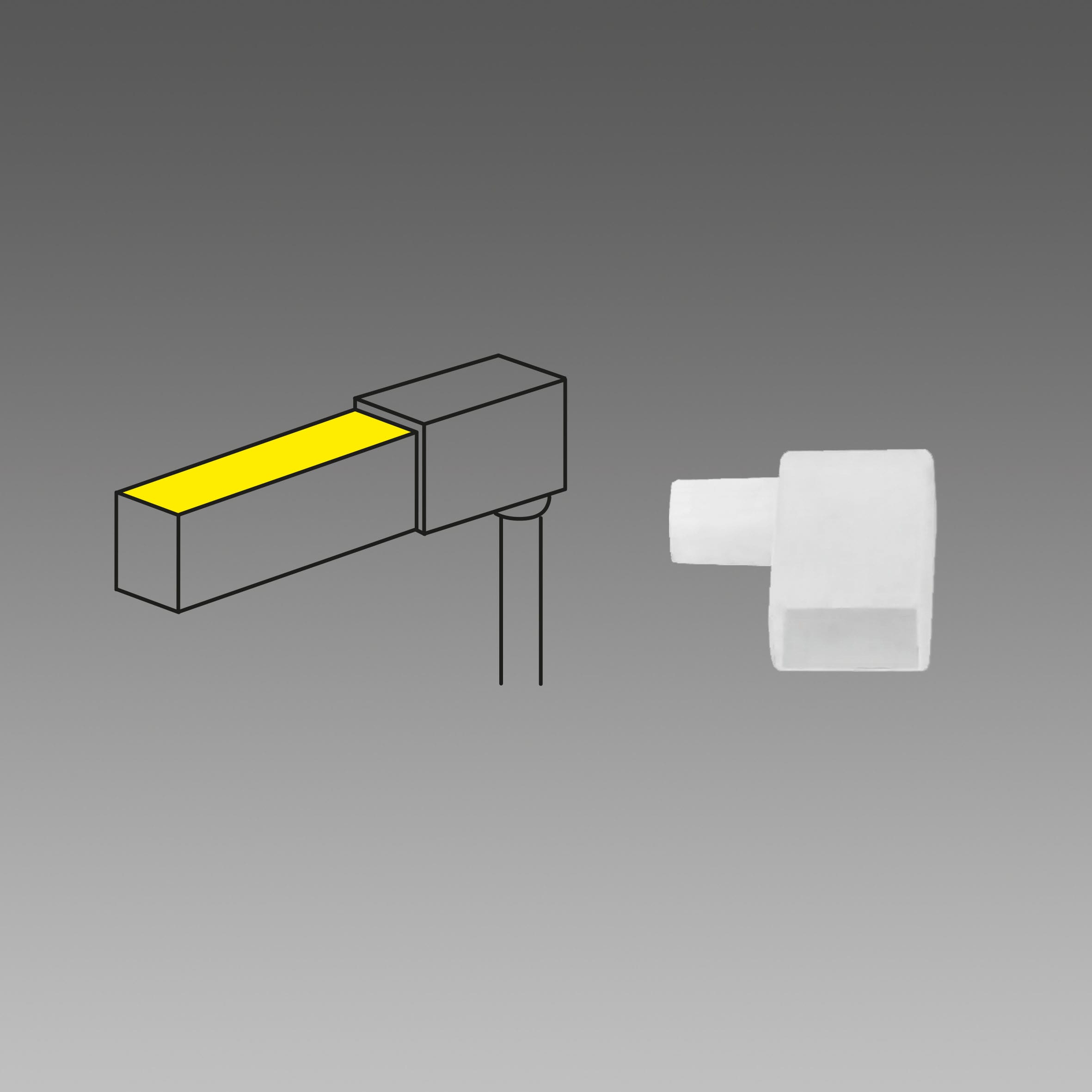 FOSNOVA - CONN.LED STRIP SILIC 0285 06X12 CH.INF