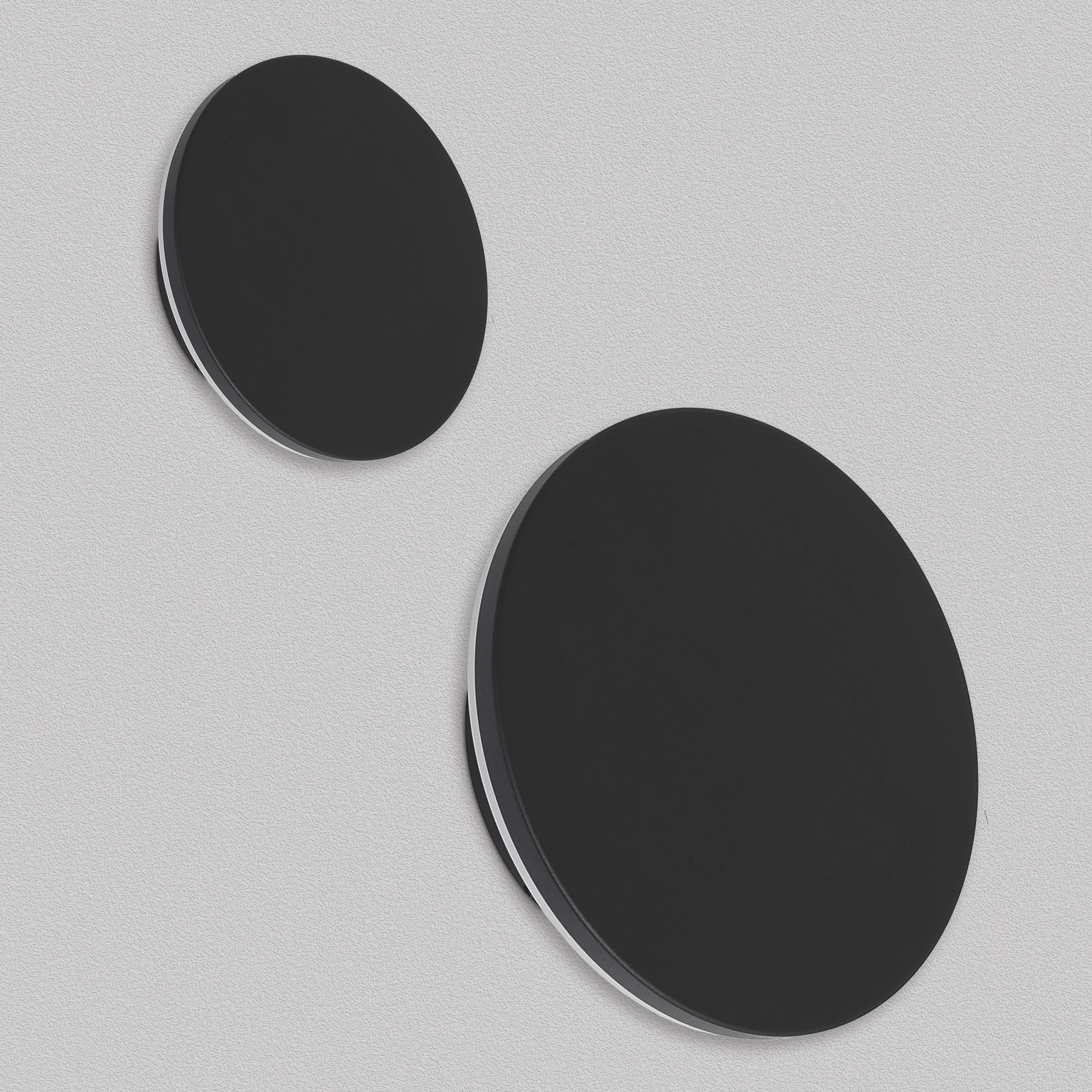 FOSNOVA - BUTTON 0330 LED 8W CLD CCT NERO