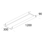 FOSNOVA - TELAIO INC 970 STR. NASCOSTA 120X30 BIA