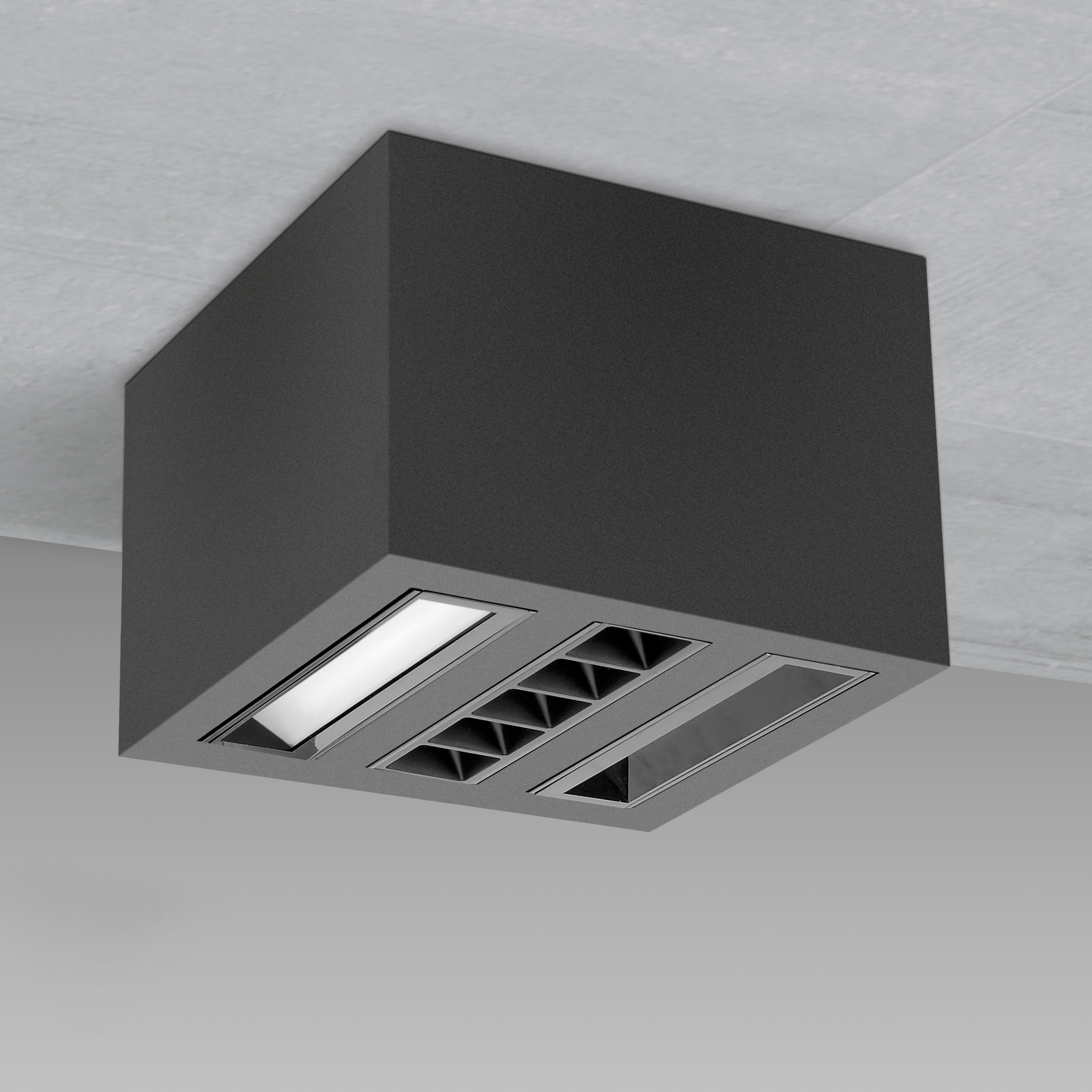 FOSNOVA - SPOT MW 5201 LED 36W 4K CLD NERO 2252010100