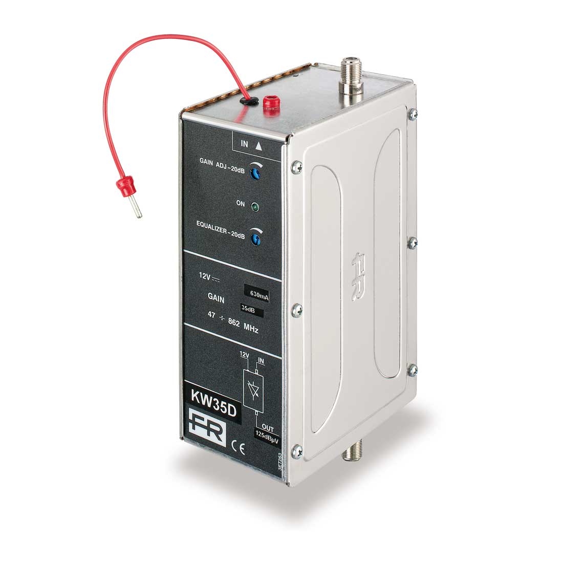 FRACARRO RADIOINDUSTRIE - KW35D AMPL.47-862 125DBUV 35DB