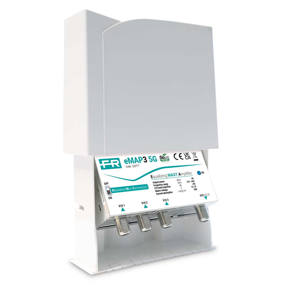 FRACARRO RADIOINDUSTRIE - EMAP3 5G AMP 3I V/U AUTO EQUALIZ.