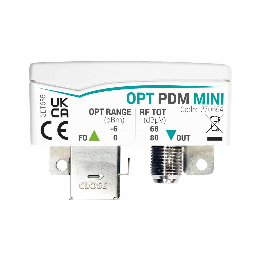 FRACARRO RADIOINDUSTRIE - OPT-PDM-MINI PRESA/RIC OTT. PASS. MIN