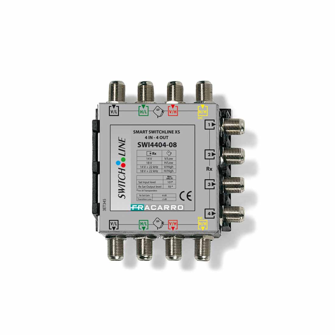 FRACARRO RADIOINDUSTRIE - SWI4404-08 SMART SWLINE XS 4*4 -8DB