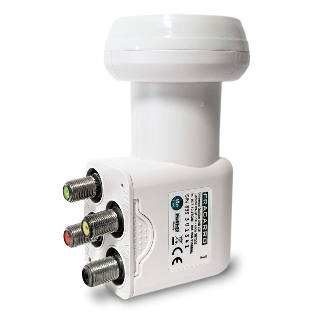 FRACARRO RADIOINDUSTRIE - UX-QT LTE LNB UNIVERS.QUATTRO LTE
