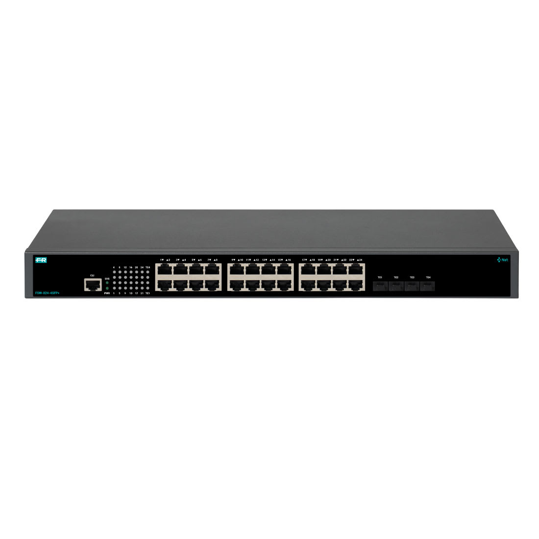 FRACARRO RADIOINDUSTRIE - FSW-824-4SFP+ SWITCH L2+ 24GE 4SFP+
