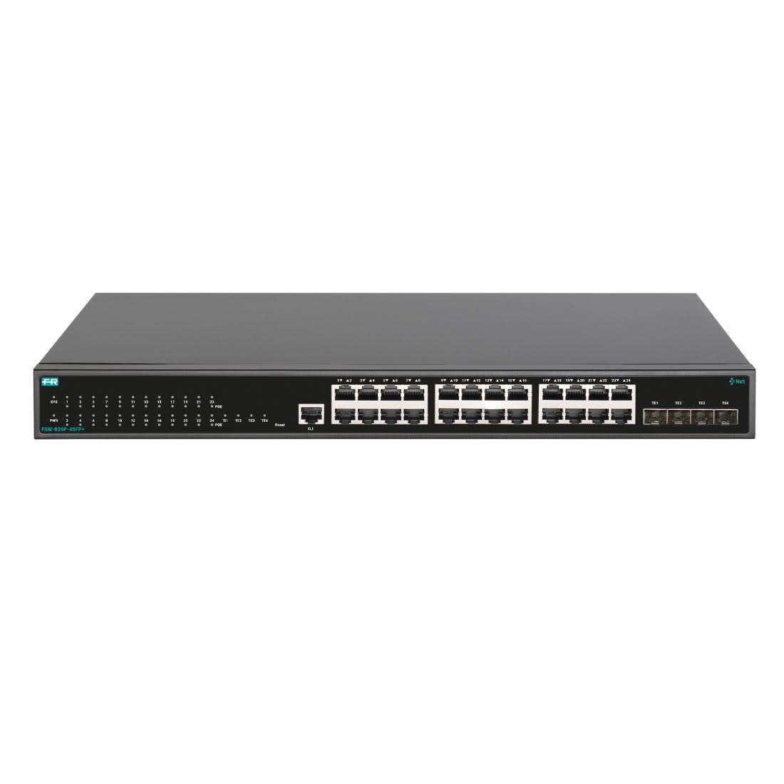 FRACARRO RADIOINDUSTRIE - FSW-824P-4SFP+ SWITCH L2+ 24GEPOE 4SFP+