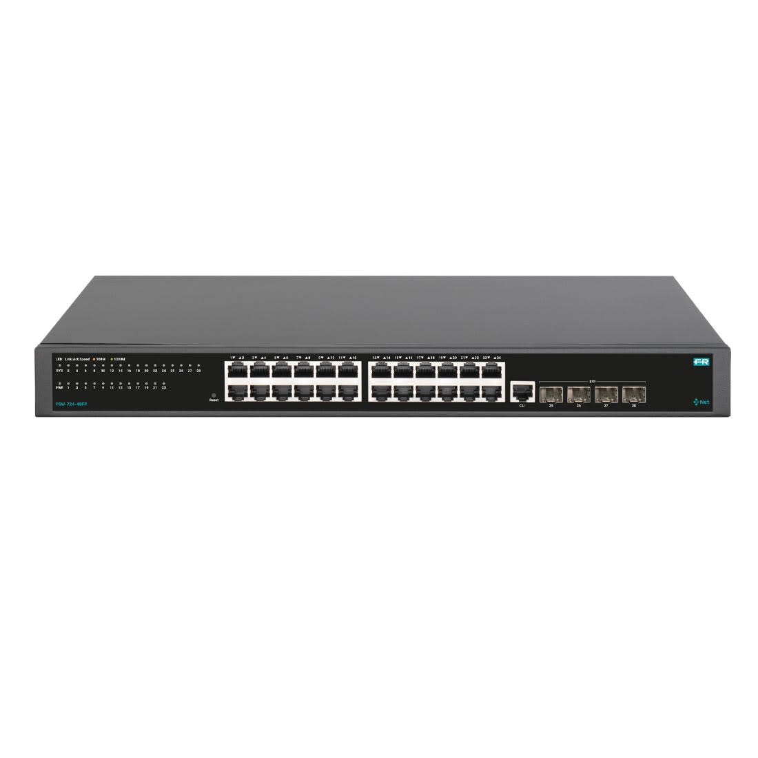 FRACARRO RADIOINDUSTRIE - FSW-724-4SFP SWITCH L2 24GE 4SFP