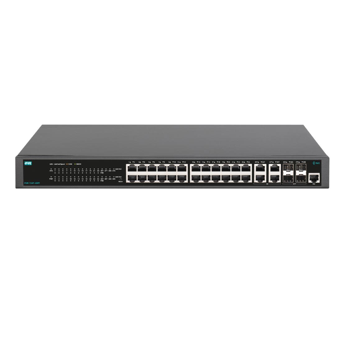 FRACARRO RADIOINDUSTRIE - FSW-724P-4SFP SWITCH L2 24GE POE 4SFP