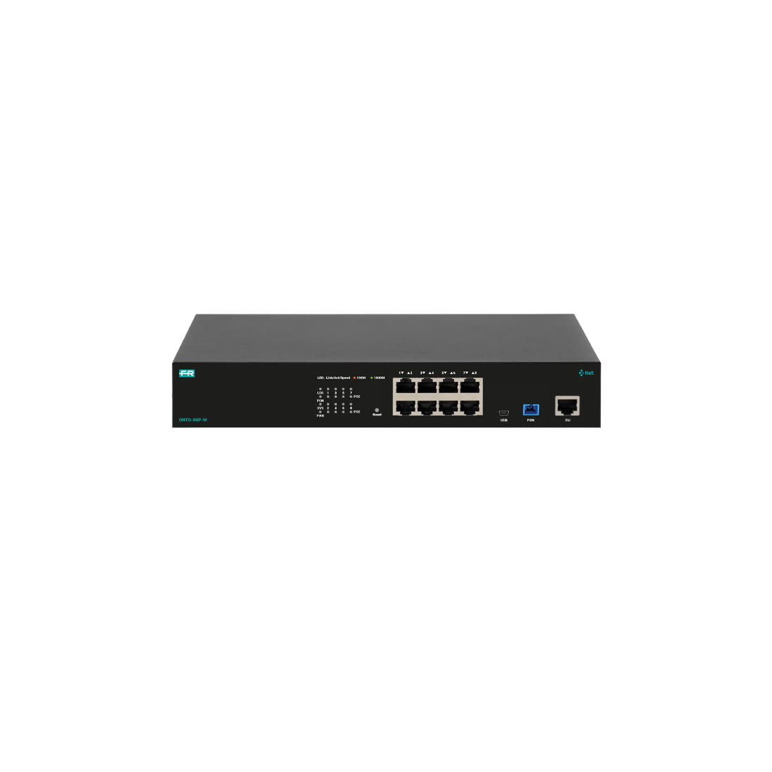 FRACARRO RADIOINDUSTRIE - ONTG-8GP-M ONT 8 PORTE POE