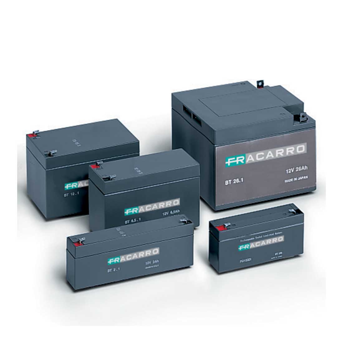 FRACARRO RADIOINDUSTRIE - BT12.1 BATT. FR 12V 12AH