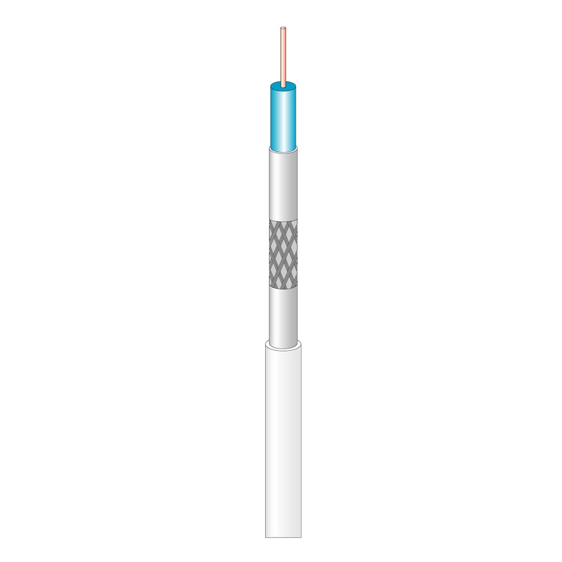 FRACARRO RADIOINDUSTRIE - PAS4007111 COAX DUAL FOIL PVC17 DB